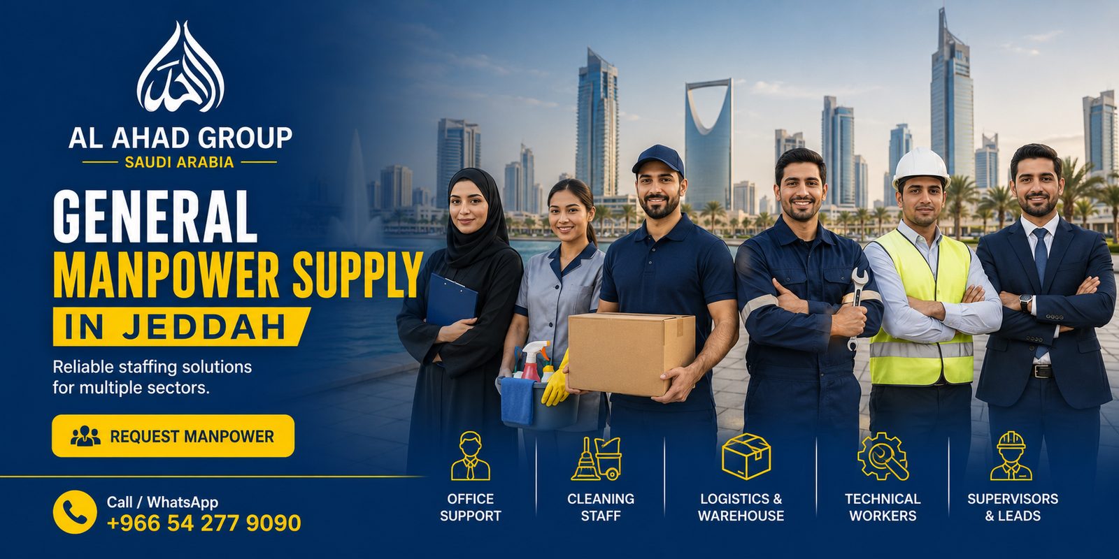 Project Workforce Support in Jeddah for Companies and Projects