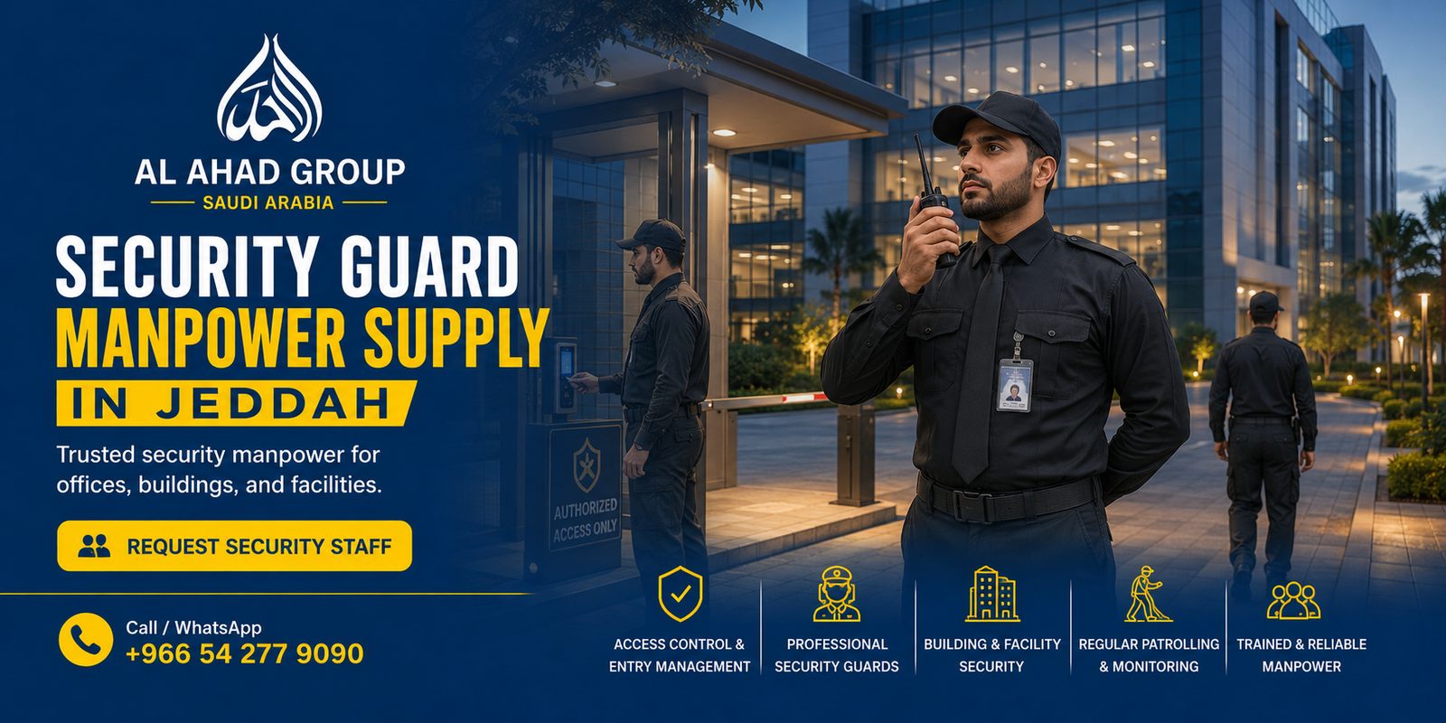 Security Guards Manpower Jeddah: Staffing Tips for Commercial and